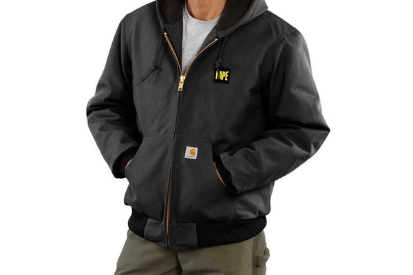 Carhartt ® Quilted-Flannel-Lined Duck Active Jacket – Papé