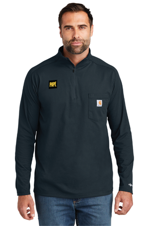 *New* Carhartt Force® 1/4-Zip Long Sleeve T-Shirt