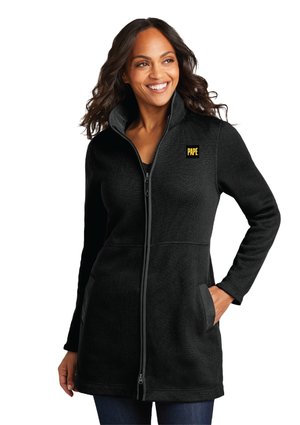 Port Authority® Ladies Arc Sweater Fleece Long Jacket