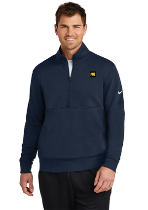 Nike Club Fleece Sleeve Swoosh 1/2-Zip