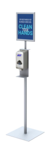 
            
                Load image into Gallery viewer, Hand Sanitizer Dispenser Stand Kit
            
        