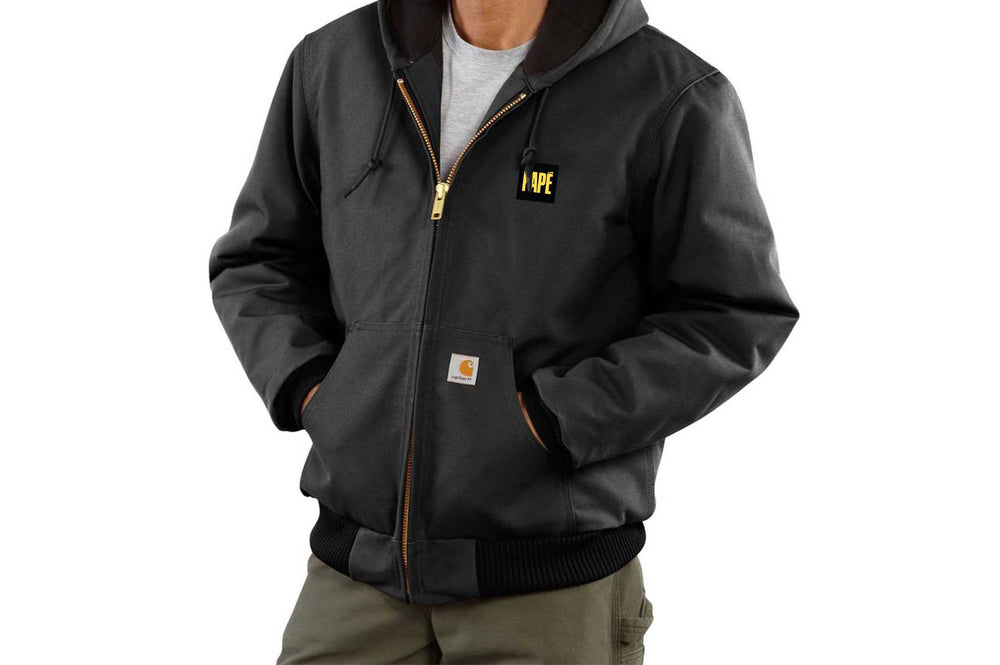 
            
                Load image into Gallery viewer, Carhartt ® Quilted-Flannel-Lined Duck Active Jacket
            
        