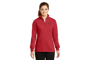 Sport-Tek Women's Quarter Zip Pullover Sweatshirt