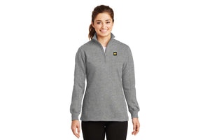 Sport-Tek Women's Quarter Zip Pullover Sweatshirt