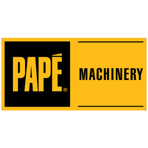 6' x 3' Banner - Papé Machinery **RENT**