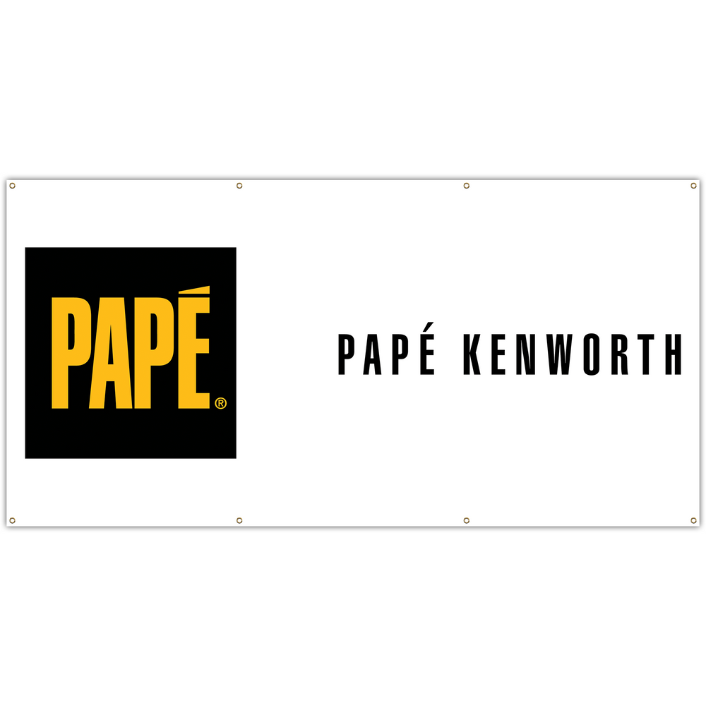 8' x 4' Banner - Papé Kenworth **RENT**