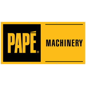 8' x 4' Banner - Papé Machinery **RENT**