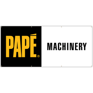 9' x 4' Banner - Papé Machinery **RENT**