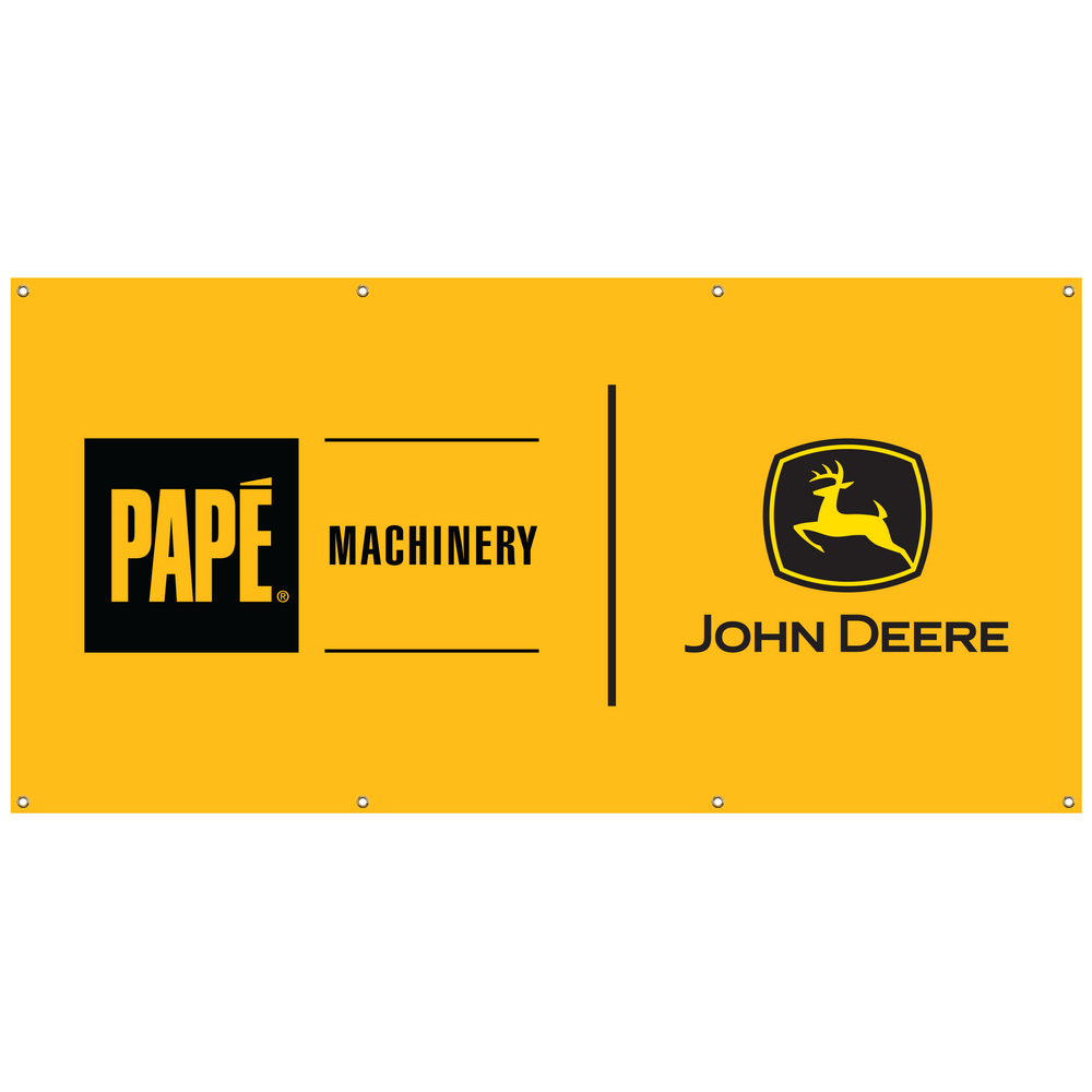 6' x 3' Banner - Papé Machinery John Deere **RENT**